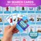 Scavenger Hunt Game 50 Cards for Kids | Search and Find Travel